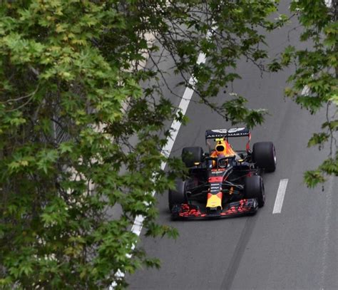 Unable to engage reverse and anyway with a broken track rod, the devastated dutchman left his car in situ, prompting a red flag. 28/04/2018 Max Verstappen, Baku City Circuit, Azerbaijan ...