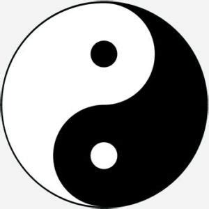 This is the basic yin yang tattoo design. yin-yang | Dictionary.com