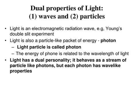 Ppt The Nature Of Light Powerpoint Presentation Free Download Id