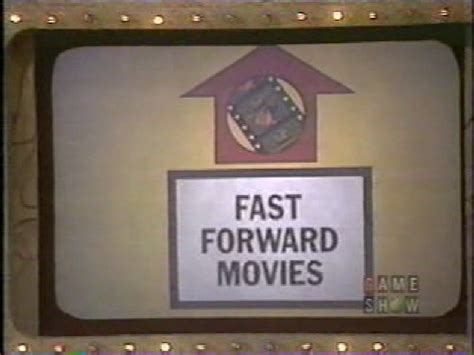 Fast Forward Categories Game Shows Wiki