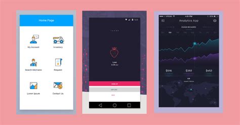 17 Insppirasi Contoh Desain Aplikasi Android Modern