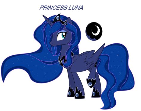 Mlp Next Gen Princess Lunanew Style By Cvatomira On Deviantart