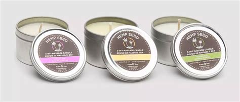 earthly body trio mini massage candles review kinky testers