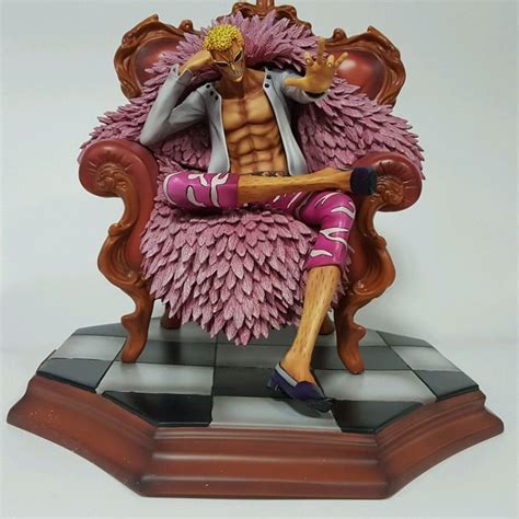 Resin Figure Kit Op Donquixote Doflamingo Painted Colored Resin Model Kit In Action Toy