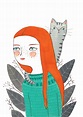 maria hesse mis gafas de pasta15 | Arte con gatos, Ilustración de gato ...