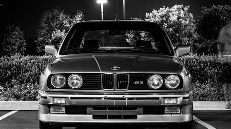 Bmw M3 E30 Black Desktop Wallpapers Wallpaper Cave