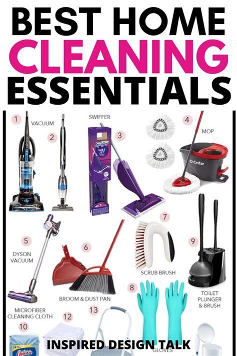 Must Have Cleaning Supplies List Everyone Needs In 2021 Cleaning