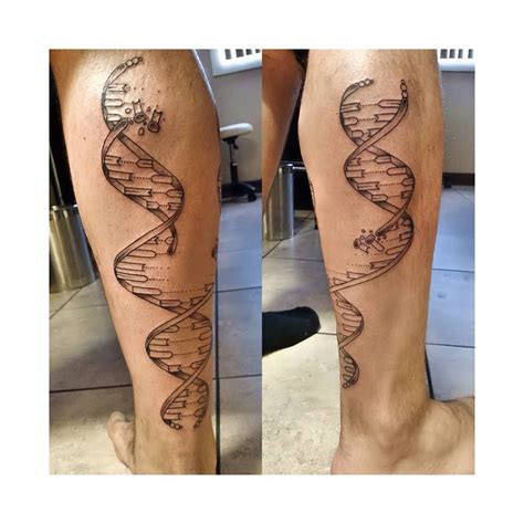 Top 31 Dna Tattoo Ideas 2021 Inspiration Guide Dna Tattoo Science