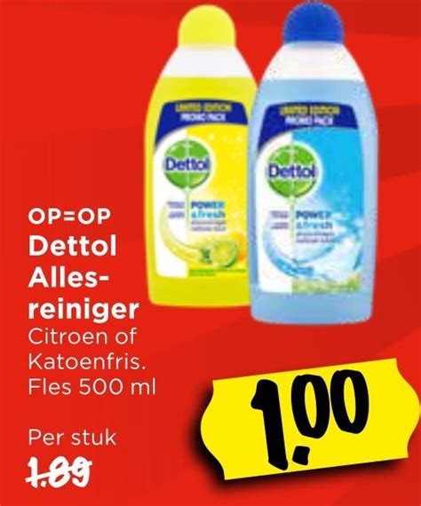 Dettol Alles Reiniger Aanbieding Bij Vomar