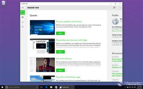 Gallery Windows 10 Insider Preview Build 10525 Neowin