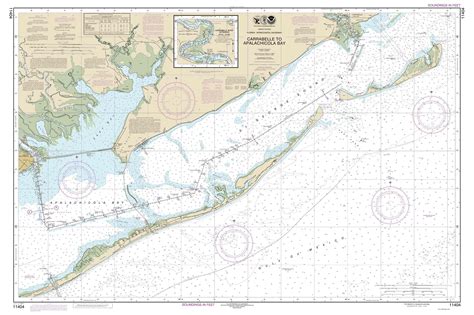 Carabelle To Apalachoicola Bay 2015 Old Map Nautical