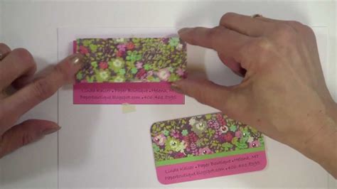 Maybe you would like to learn more about one of these? How to Make Custom Business Cards - YouTube
