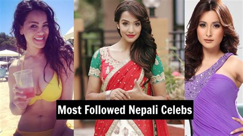 top 10 most followed nepali celebrities on instagram 2017 youtube