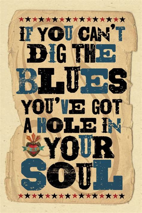 Blues Music Folk Art Poster 12x18 By Grego From