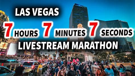Las Vegas Livestream Marathon 7 Hours 7 Minutes 7sec 🎰 Youtube