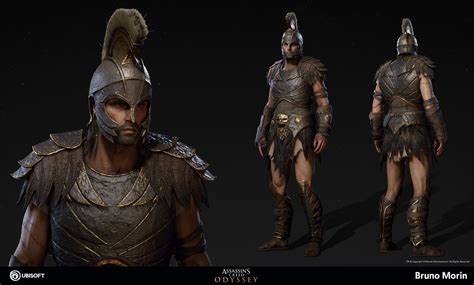 ArtStation Assassin S Creed Odyssey Kronos Armor Bruno Morin