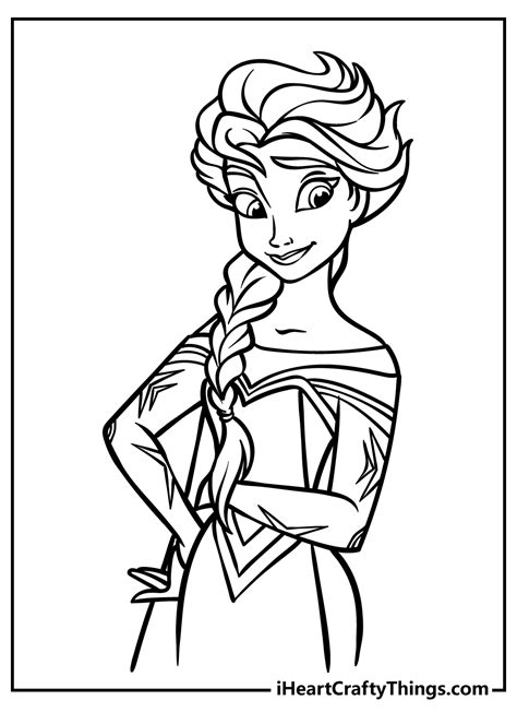 Anna Elsa Olaf Frozen 1 Free Coloring Pages Crayola Com Crayola Com