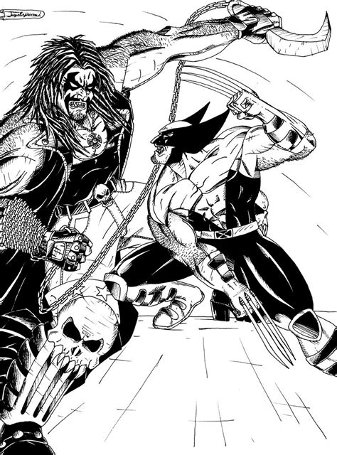 Lobo Vs Wolverine By Lobolordjel On Deviantart