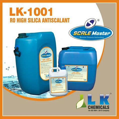 Liquid Ro High Silica Antiscalant Chemical Packaging Type Hdpe