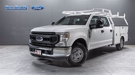 New 2020 Ford Super Duty F 250 Srw Xl With 8 Utility Crew Cab Pickup In