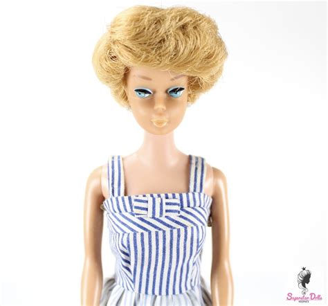 Vintage 1960s 5 Ooak Blonde Ponytail Barbie Doll