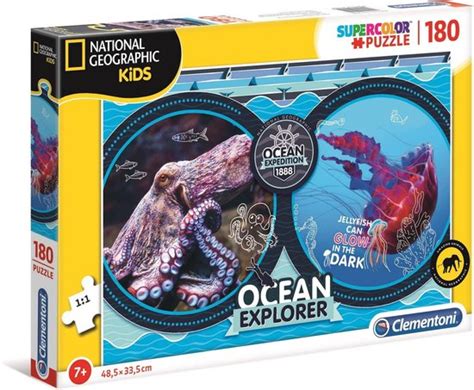 Clementoni Supercolor Puzzel Ocean Explorer National Geographic