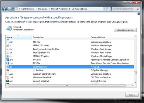 Change File Assocation In Windows 7 How To Change What