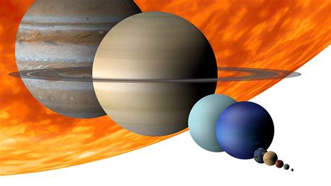 Solar System Planets Size Comparison D Youtube