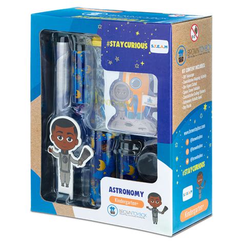 Brown Toy Box Dadisi Academy Dreastronomy Steam Kit