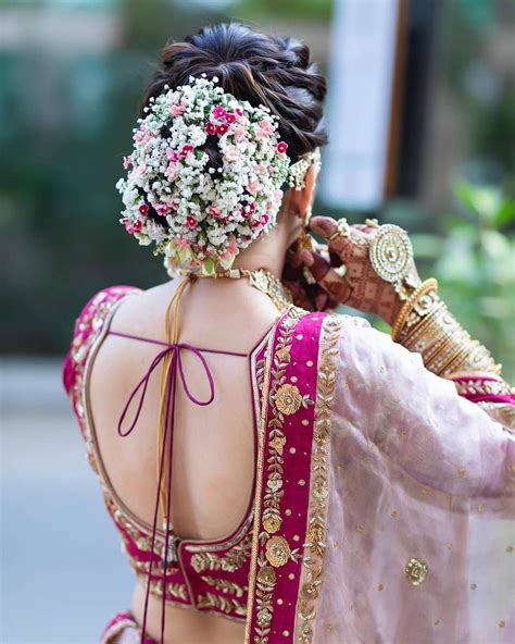 15 Perfect Bridal Hairstyles For Indian Wedding Updo