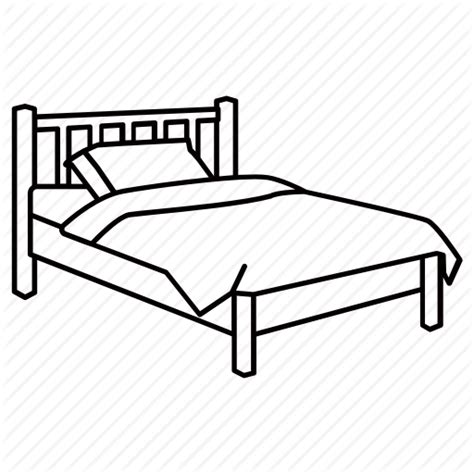 Bed Drawing Png