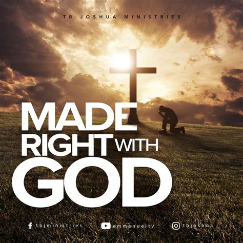 Made Right With God Emmanuel Tv