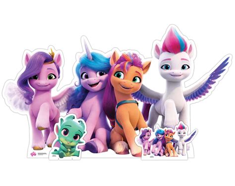 My Little Pony Group Pappaufsteller Offizieller Standee Standup