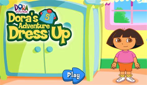 Free Online Kid Games Doras Adventure Dress Up Game