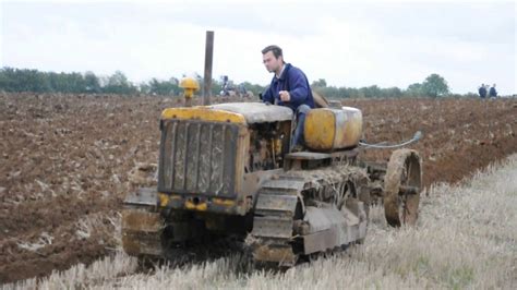 Caterpillar D2 Ploughing Little Casterton 2010 Youtube