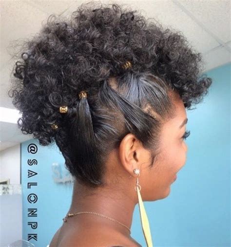 50 Breathtaking Hairstyles For Short Natural Hair Hair Adviser Short Natural Hair Styles