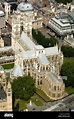 Aerial view of Westminster Abbey Stock Photo, Royalty Free Image ...