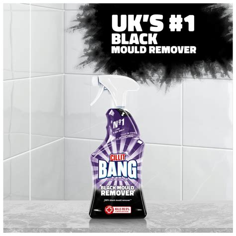 Cillit Bang Black Mould Remover Foam Spray 750ml Zoom