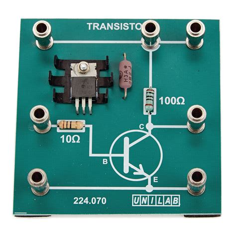 B8h28937 Unilab Simple Circuit Module Transistor Board Philip Harris