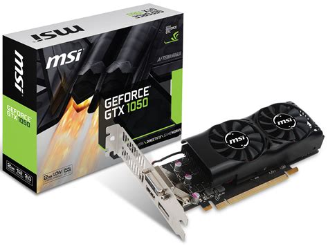 Msi Gives The Gtx 1050 Low Profile Treatment Techpowerup