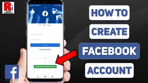 How To Create Facebook Account On Mobile Using Email Address Youtube