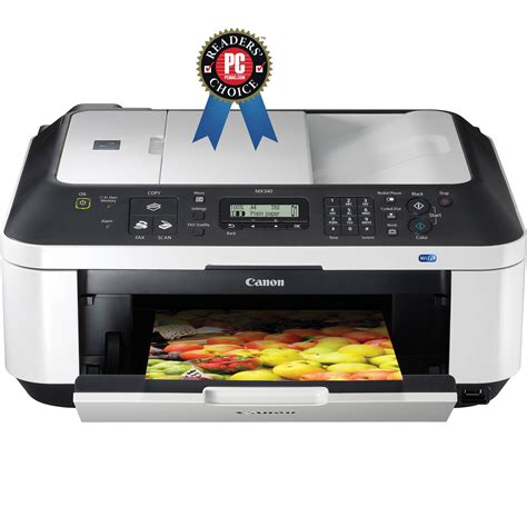 Setting up the pixma mx340 the canon pixma mx340 comes with a getting started guide that walks users through the installation process from unpacking the printer, connecting the power, installing the ink and loading paper. Canon PIXMA MX340 Wireless All-In-One Photo Printer ...