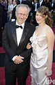 Steven Spielberg and daughter Destry Allyn Spielberg arrive at the 83rd ...