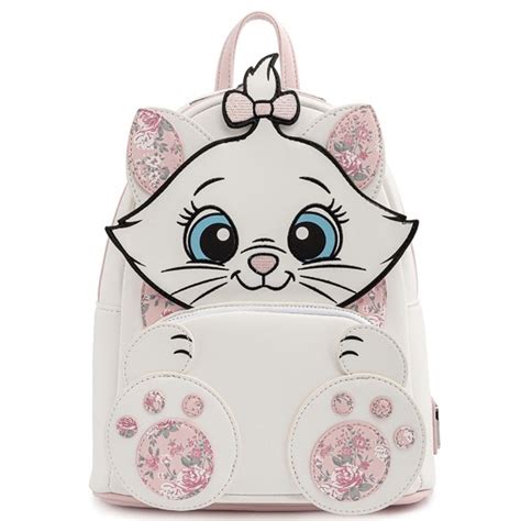 Loungefly X Disney Aristocats Marie Floral Footsy Mini Backpack Geekcore