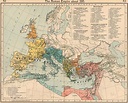 La Roma antigua mapa - mapa Antiguo de Roma (Lazio - Italia)