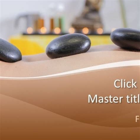 Free Massage Spa Powerpoint Template Powerpoint Template Free Powerpoint Templates Powerpoint