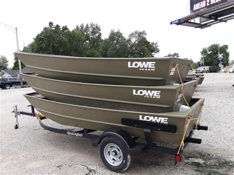 New 2022 Lowe Jon L1448m 62702 Springfield Boat Trader