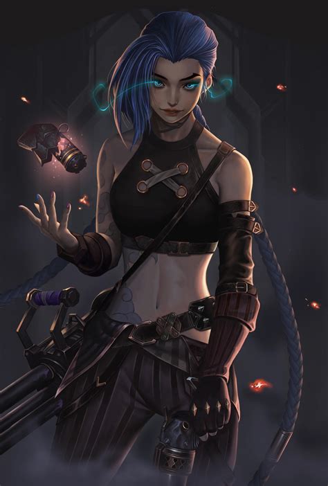 Arcane Jinx By Jasonliu1975 On Deviantart