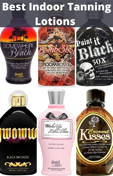 12 Best Indoor Tanning Lotions 2023 To Get Inspired Beauty