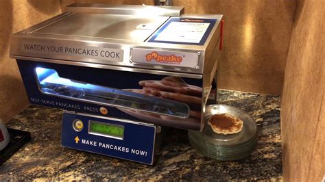 Alaska Airlines LAX Lounge Pancake Machine YouTube